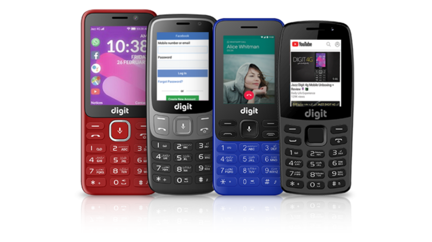 Jazz Digit 4G handset enhances internet access for low-income women.